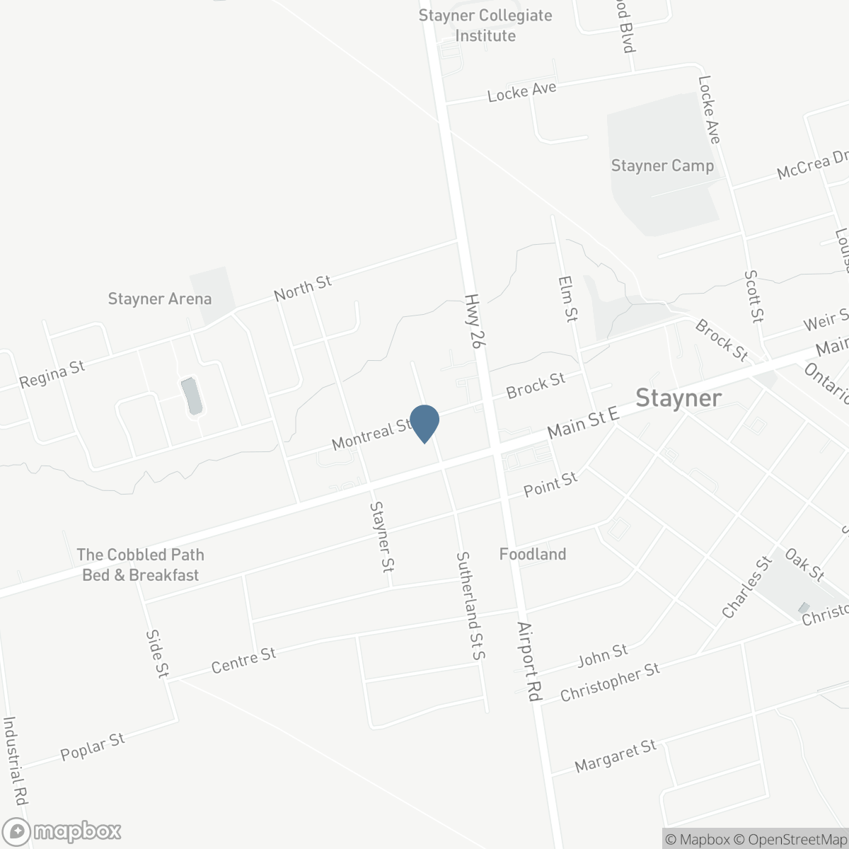 204 SUTHERLAND STREET N, Stayner, Ontario L0M 1S0